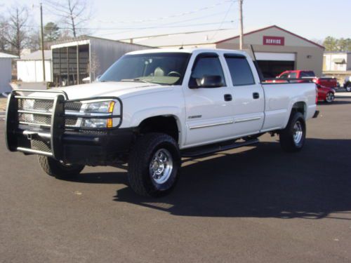 2004 chevrolet 2500 crew cab 4x4 lt!!! great hunting or work truck! low reserve!
