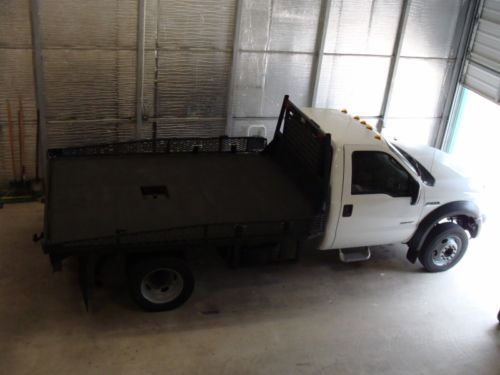 2007 ford f-550 diesel truck with 11 ft flatbed
