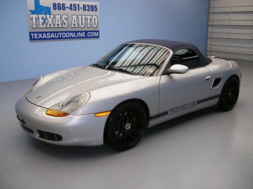 We finance!!!  2000 porsche boxster s roadster 6-speed leather cd texas auto