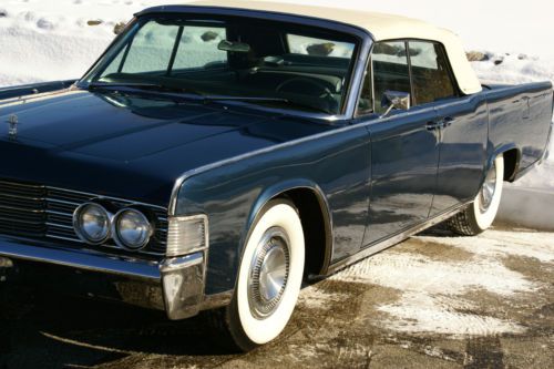 1965 lincoln continental