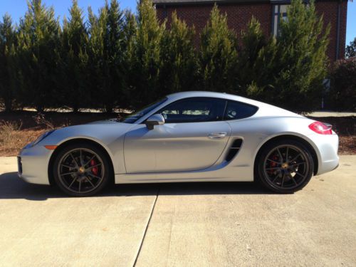 2014 porsche cayman s 6-speed manual low miles &amp; loaded! as new