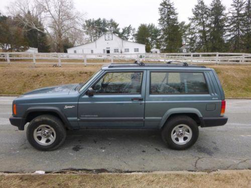 1998 jeep cherokee sport 2dr 4x4 6 cyl no reserve