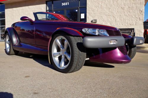 1999 plymouth prowler convertible, only 50k miles, leather, chrysler classic!