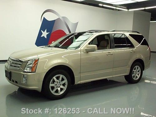 2009 cadillac srx v6 7-pass pano sunroof one owner 21k texas direct auto