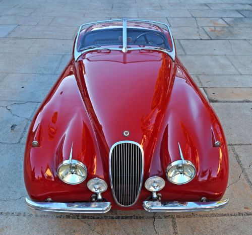 1952 jaguar xk120 roadster: all numbers matching, incredibly well cared for car