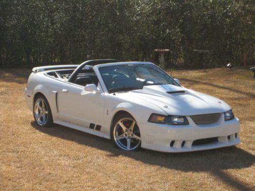 2002 ford mustang gt convertible 5-speed see videos!!! white great car!