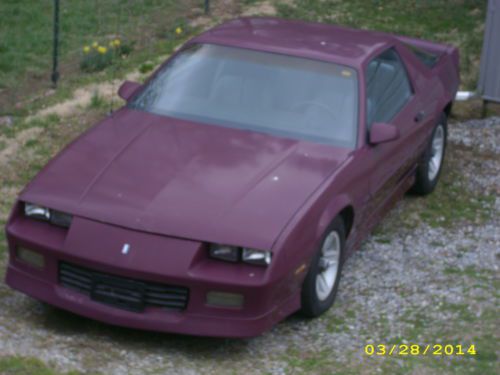 1990 chevrolet camaro  -  2 door coupe  -  local pick up only !
