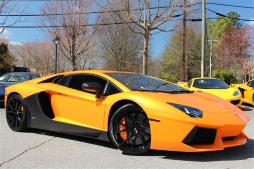 $435k msrp,arancio atlas,park assist,lambo sound,elec/htd seats,like new!