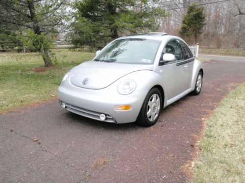 &#039;00 vw beetle 5 speed manual new clutch,turbo, 10/14 insp. loaded leather heated