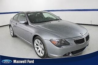 2005 bmw 6 series 645ci 2dr cpe leather navigation sport package beautiful car