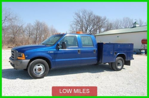 1999 xl used utility bed service mechanics low miles v10 f350 dually serviced