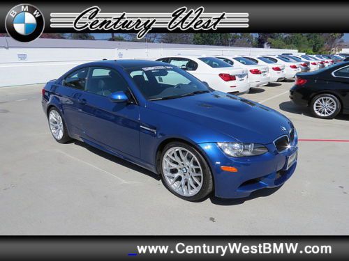 Certified leather nav m3 coupe 2d automatic 7-spd double clutch rwd bmw assist