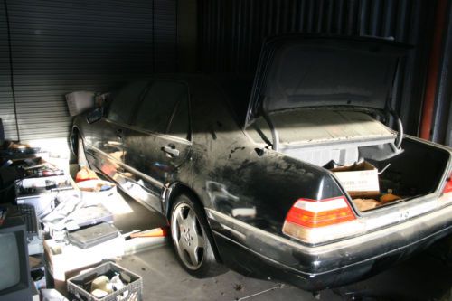 1997 mercedes-benz s500 base sedan 4-door 5.0l barn find!