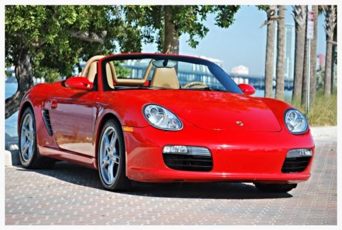6 speed sport chrono package 2006 porsche boxster  florida boxster s reserve