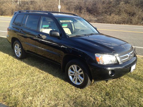 2006 toyota highlander hybrid limited sport utility suv awd mpg gas mileage good