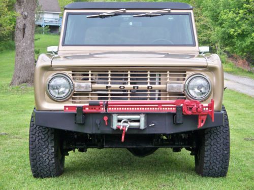 1969 CUSTOM ONE OF A KIND EARLY FORD BRONCO 8CYL AUTOMATIC 4X4 LIFTED NICE!!!, US $32,500.00, image 2