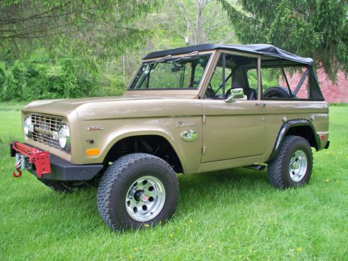 1969 CUSTOM ONE OF A KIND EARLY FORD BRONCO 8CYL AUTOMATIC 4X4 LIFTED NICE!!!, US $32,500.00, image 9