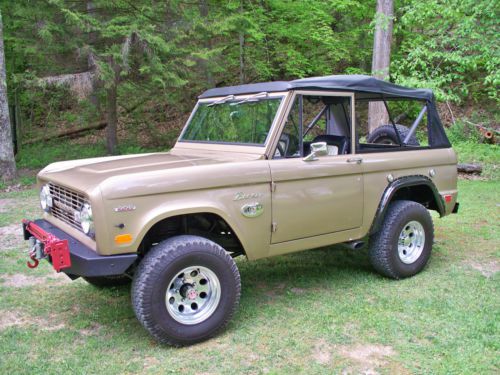 1969 CUSTOM ONE OF A KIND EARLY FORD BRONCO 8CYL AUTOMATIC 4X4 LIFTED NICE!!!, US $32,500.00, image 13
