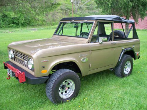 1969 CUSTOM ONE OF A KIND EARLY FORD BRONCO 8CYL AUTOMATIC 4X4 LIFTED NICE!!!, US $32,500.00, image 15