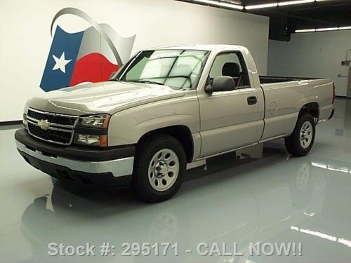 2006 chevy silverado work truck reg cab longbed 5.3 13k texas direct auto