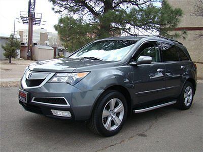 2010 acura mdx tech pkg loaded one owner car