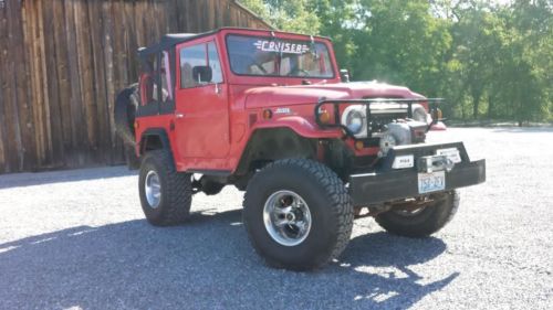 1969 toyota land cruiser fj40 v8 4 speed  automatic  *no reserve*   lifted 4x4