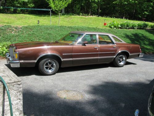 Buy Used 1977 Mercury Cougar Brougham Hardtop 4 Door 6 6l In