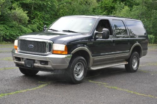 2001 ford excursion limited sport utility 4-door 6.8l no reserve 4wd leather
