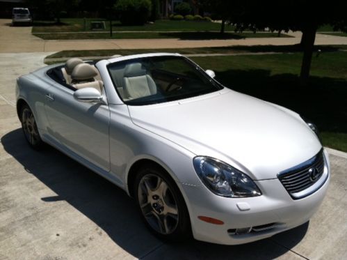 Lexus 2008 sc430, convertible hard top.