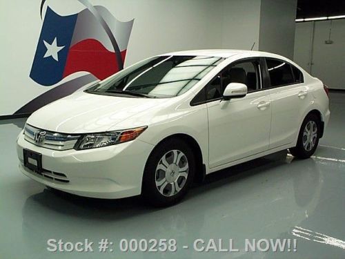 2012 honda civic hybrid leather cruise control only 47k texas direct auto