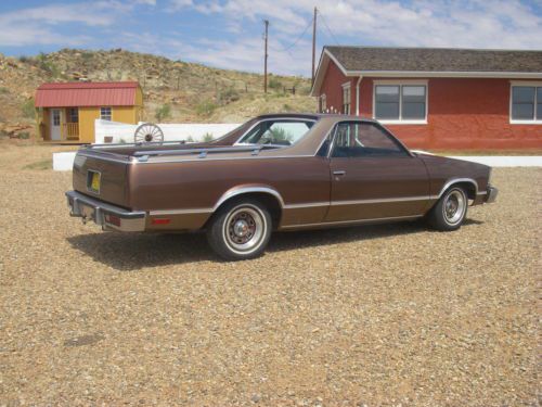 Not New But clean New Mexico 79 El Camino Auto, Air, Tilt, P Steering, P Brakes, US $6,500.00, image 2