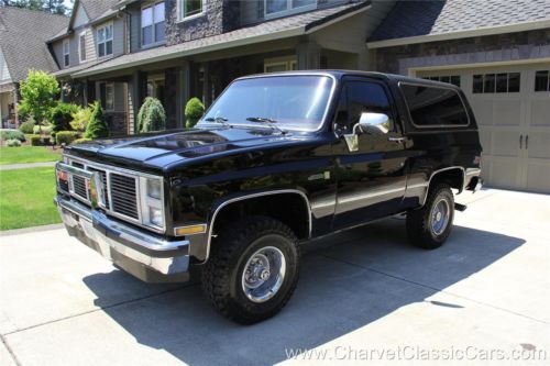 1985 gmc k1500 jimmy 4x4 sport. 1 family owned. nice! see video.