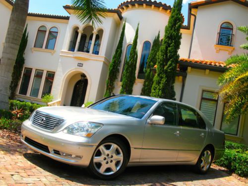 2004 lexus ls430~l@@k~florida~only 49k miles~must see~no reserve!