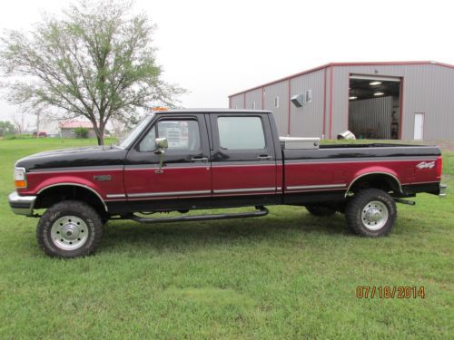 1997 ford f-350 crew cab, 4x4, 460, all original in excellent condition