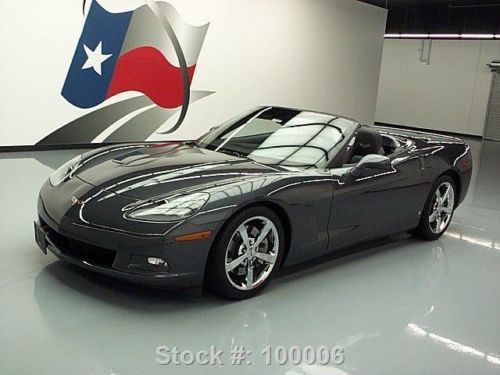 2009 chevy corvette 4lt convertible 6-speed z51 nav hud texas direct auto