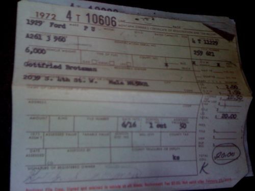 1929 Ford Model A Truck, image 9