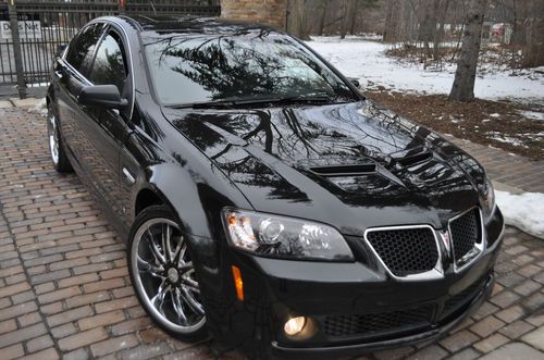 2009 g8 gt.no reserve.6.0 v8/leather/heated/20's/moonroof/blaunkput/onst/rebuilt