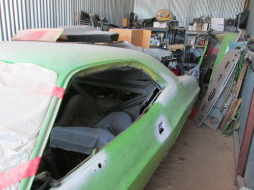 71 dodge challenger sassy grass green shaker 440 auto console buckets