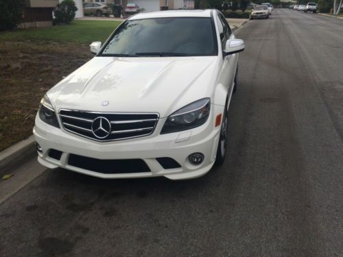 2009 mercedes benz c63 amg oem extended warranty low miles adult owned