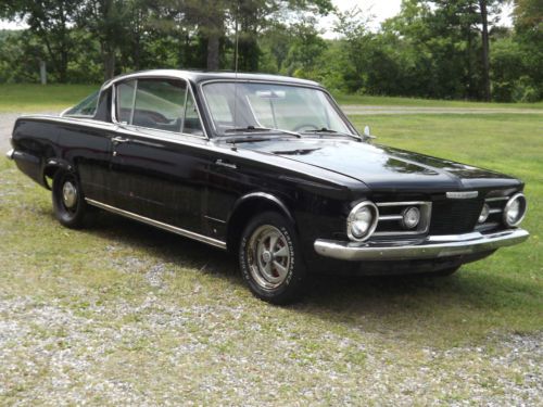 1965 plymouth barracuda 273 4 speed!