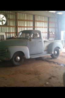 1951 rare 5 window chevy pick up truck