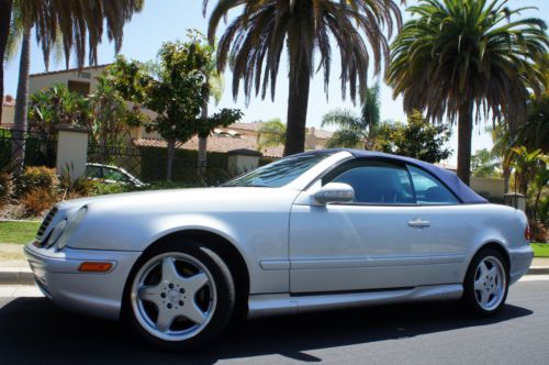 2001 mercedes-benz clk430 base convertible 2-door 4.3l