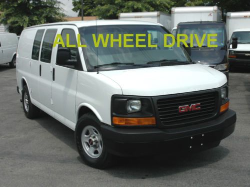 2007 gmc savana (express) cargo van, clean, awd