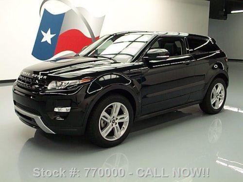 2013 land rover range rover evoque awd dynamic nav 14k texas direct auto