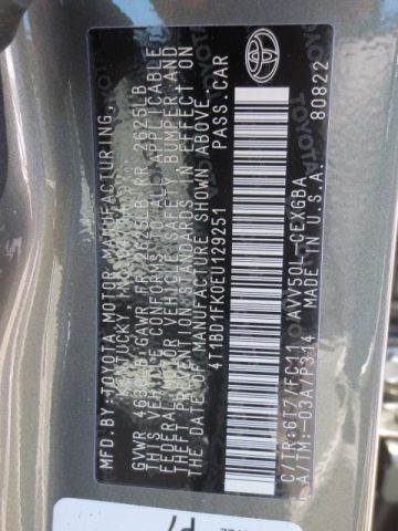 2014 toyota camry hybrid xle