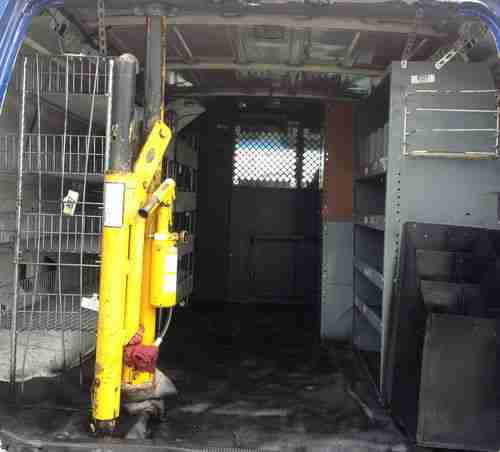 2004 Ford E-250 Cargo Work Van 2-Door 4.6L Hydraulic Lift Storage Shelves, US $4,995.00, image 16