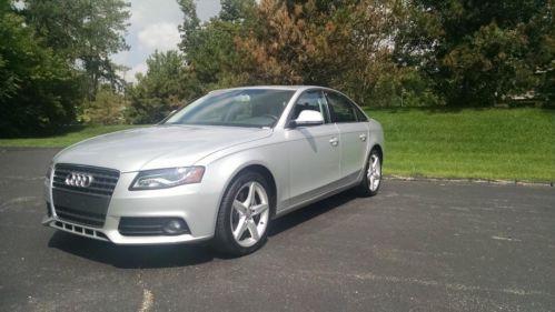 2009 audi a4 2.0t prestige w/ xtd warranty, bang&amp;olufsen, nav, 52k mi.