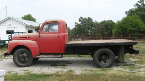 1948 ford 2 ton barn find no rust, low miles, no reserve runs &amp; drives very good