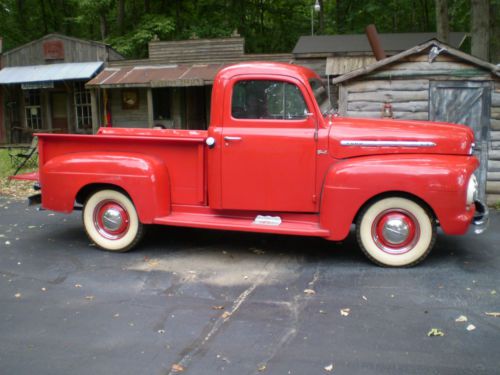 1951 ford f1 pickup restored flathead 6