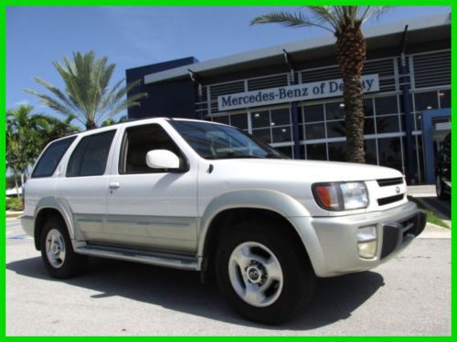 99 dover white qx-4 3.3l v6 4wd suv *power sunroof *bose audio *roof rack *fl